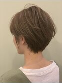 ナチュラル ショートヘア
