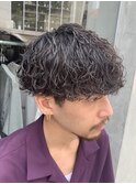 スパイラルパーマ/ツーブロック/メンズマッシュ/ツイストパーマ