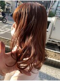 #イルミナカラー#オレンジ#ピンク