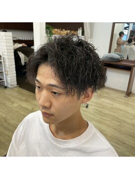 ジュエ ヘアー デザイン(Jue hair design) 黒髪/強ツイストパーマ