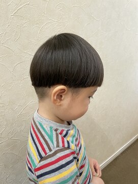 トップヘアー 中庄店(TOP HAIR fuapua) 子供ぱっつん男の子