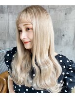 ミラク 町田(MIRAC)&nbsp;ホワイトベージュカラー　シールエクステ８０本ロング