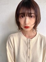 ベイルーム(BAYROOM by HONEY omotesando) 大人可愛い20代30代40代ステップレイヤーショート×ラテベージュ