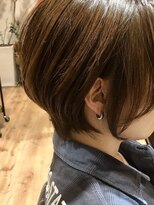 コエバイロゼオ(coe by Roseo)&nbsp;ショートヘア×クセ毛補正イルミナカラー[髪質改善/脱白髪染め]