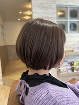 ラボヌールヘアー 宇都宮店(La Bonheur hair)&nbsp;綺麗めショートボブ♪【宇都宮駅/インナーカラー】