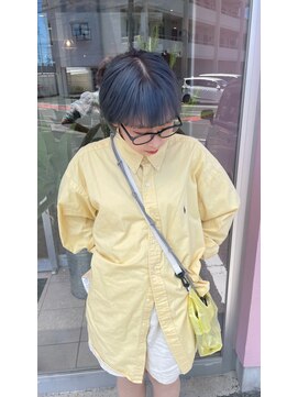 ポイントファイブバイソレイユ 小松店.5 by SOLEIL) 透明感抜群☆ブルーカラー