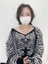 ギグスダブル 栄久屋大通店(gigs double)&nbsp;くびれショート/アッシュベージュ