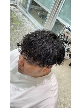 ブランシェ 西松山店 マッシュ×波巻きスパイラル