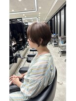 ハルキミナト ジャパン トウキョウ(HARUKI MINATO japan TOKYO)&nbsp;大人丸みショート/前髪あり/30代/40代/50代