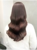大人可愛い大人美人ふんわりカール小顔カットショコラアッシュ