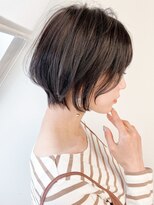 ヘアースタジオ アール(Hair Studio R) 420代30代大人可愛い★小顔ボブ丸みショートナチュラルカット