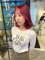 ラヴィズム 名駅店(LUVISM) 10代20代30代ピンクベージュダブルカラーブリーチ名古屋名駅