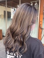 ブリッツバイレボ 船橋(BLITZ by REVO)&nbsp;フェイスレイヤー/エアリーロング/美髪/ピンクブラウン[船橋駅]