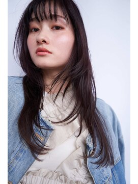 ピークアブー アヴェダ アトレ恵比寿(PEEK-A-BOO AVEDA) 大人可愛い レイヤーロング 顔まわりレイヤー PEEK-A-BOO坂本