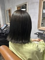 ゴエン(goen)&nbsp;弱酸性ストレート×外ハネスタイル