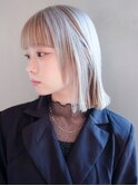 グレージュカラーデザインカラーレイヤーロング_ba506731