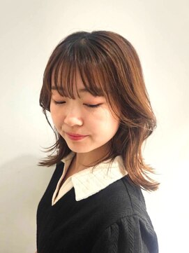 ユウヘアー 本山店(U Hair) 【UHair】似合わせカット/透明感カラー/20代30代40代/顔周り