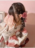 サイド編み下ろし