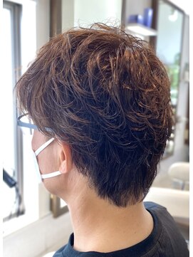 ソラ ヘアーメイク(SORA HAIR MAKE) マッシュウルフ×パーマ