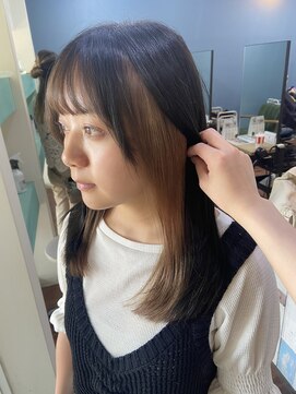 シエル ヘアーメイクアップ(CieL hair make up) イヤリングカラーでお洒落style