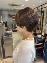 ニカイ(2F)&nbsp;コンパクトショート/メルティーカラー/30代