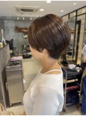 コンパクトショート/メルティーカラー/30代