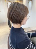 グレージュヘルシースタイル_ショート