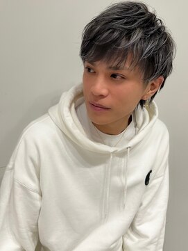 ネイロ 錦糸町(NeiRo) 魅力倍増カールセミディシアーカラーダークアッシュショートヘア