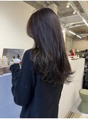 透け感ロング