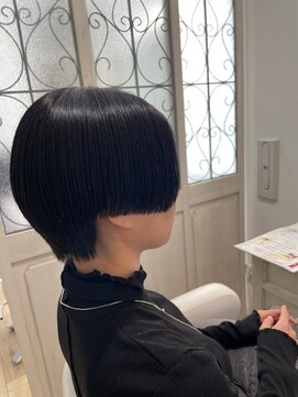 ルシードスタイル グローバルディー 稲毛店(LUCIDO STYLE GLOBAL.D) ショート×モード20代30代40代髪質改善オージュア白髪染め稲毛