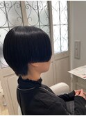ショート×モード20代30代40代髪質改善オージュア白髪染め稲毛