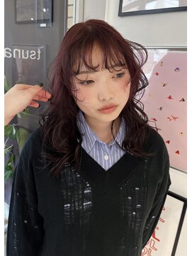 ツナグ(tsunagu) ワンカラーでred