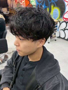 カーニー 錦糸町(kearny) トレンド メンズ シャドウパーマ