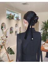 メイン(『　　』main) お呼ばれヘアセット