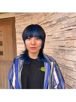 シエン ホワイト(CIEN white)&nbsp;浜松　ウルフ×インナーカラー