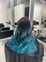 アライブ ハラジュク(ALIVE harajuku)&nbsp;【ALIVE yu-ki ブリーチ バレイヤージュ ダブルカラー】