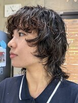 ナループロアオハナ(Nalu pu loa ohana)&nbsp;ウルフパーマ/パーマ/ウルフ/レイヤーパーマ/パーマウルフ