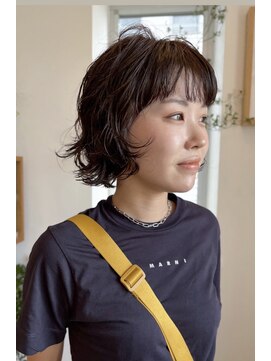 セピア(Sepia) ナチュラルウェーブボブ