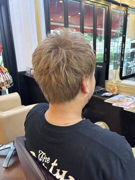 シャンプーボーイアネックス(SHAMPOO BOY Annex) メンズショート ハイトーン 佐世保