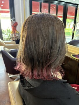 シャンプーボーイアネックス(SHAMPOO BOY Annex) エンドカラーピンクby ERINA