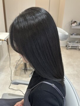 ベル サウス(BHEL south) 津久居ロレイヤーカットハッシュカット透明感カラー重めロング