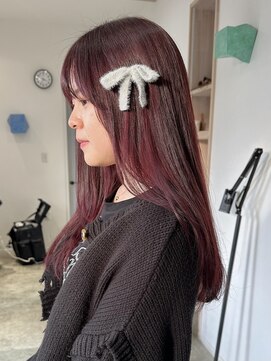 クオン 伊勢崎(QUON.) ブリーチなしピンク