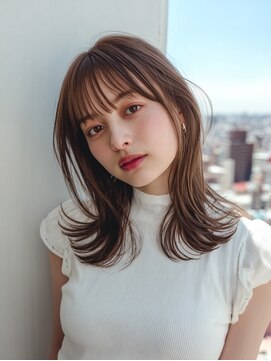 テーラヘアー 土浦店(TELA HAIR) ミディアムボブ×グレージュ【TELA HAIR 土浦】