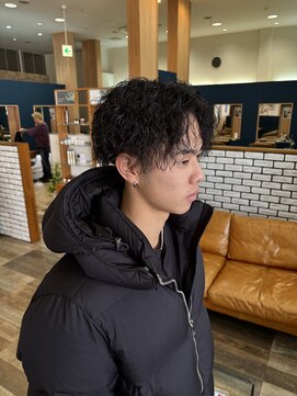 ノート ヘアーサロン(NOTE HAIR SALON) ツイスパ×センターパート