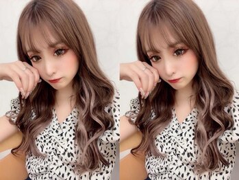 ベルグローアルファ(BELLE GROW ALPHA)の写真/【お客様のなりたいを叶える】アルファドットで今までで1番カワイイ自分に!顔周りレイヤーカットもお任せ★