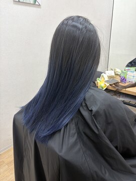 フリック(FLiC) ネイビーバレイヤージュ