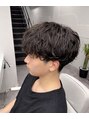 ボンドストーリーホワイト(BondStory White)&nbsp;王道マッシュスタイル×波巻き・シャドウパーマ