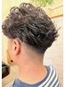 メンズカト+パーマ ¥9000