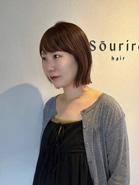 スーリール 西大分店(Sourire) sourire西大分/ナチュラルボブ
