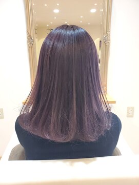 リミックス ヘアー(RE MIX HAIR) パープルカラー*